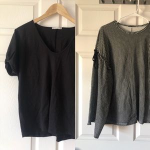 Zara 2 tops bundle - size small